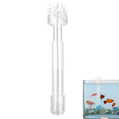 Aquarium Ölfilm Skimmer - Transparenter Acrylölentferner | Effizienter schwimmender Korb Proteinfilter Zubehör für Home Aquarien, Aquarium Ölentfernung, Wasserreiniger Zubehör von Generisch