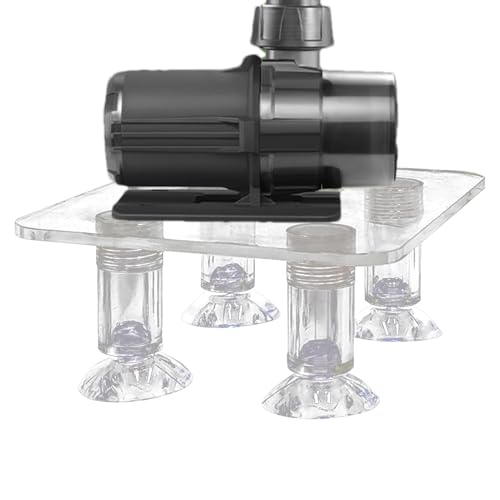 Aquarium-Pumpenständer, 18 cm Aquarium-Starter-Kits, ultra-leise Fischtank-Pumpen für Aquarien, verstellbare Luftstrom-Sauerstoffpumpen mit Luftschlauch, Rückschlagventilen von Generisch