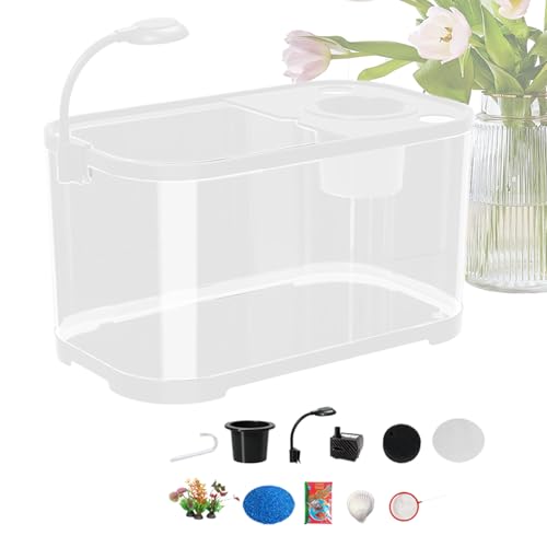 Aquarium-Starter-Kits - Aquarium Set Komplett | Aquarium Set | Tischaquarium-Set | Aquarium Wassertest Set | Dekoratives Aquarium | Aquarium Set KompleWasserwechsel Set Für Schildkröten, Hausaquarium von Generisch