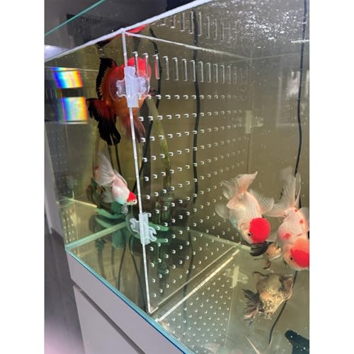 Aquarium-Tank-Trennwand, transparentes Acryl, verstellbarer Zuchtkoffer für Betta und Kampffische, gesunde Trennlösung von Generisch