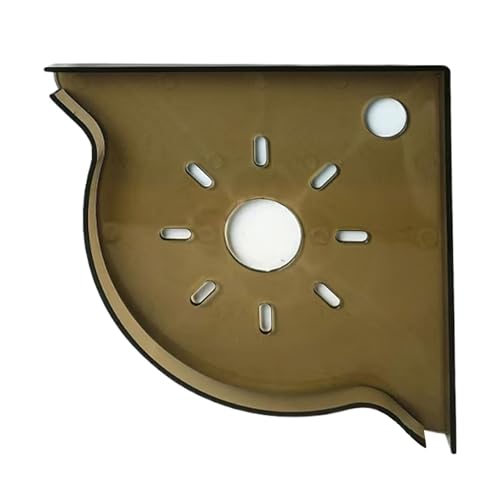 Aquariumpflanzenhalter, Fischtankpflanzenhalter,Dreieck Fischtank Eckregale - Heimorganisation, Speicherstand, Riffzubehör für Pinzetten, Scrapers von Generisch