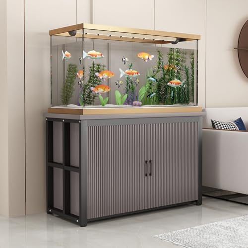 Aquariumtisch mit Aufbewahrungsschrank, Züchtertank Schildkröte, Reptilien-Terrarien, Ständer aus Holz, geeignet für Wohnzimmer, Eingangsbereich Aquariumtisch mit Aufbewahrungsschrank, Züchtertank Schildkröte, Reptilien-Terrarien, Ständer aus Holz, geeignet für Wohnzimmer, Eingangsbereich von Generisch