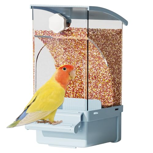 Automatic Bird Feeder - Bird Feeder for Cage | Parrot Feeders | Auto Birds Food Bowl | Cage Accessories | Pet Supplies for Cockatiel Parakeet Parrot Cockatoo Canary Parakeet Conure von Generisch