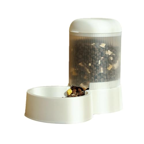 Automatische Feeder -Katzen -Trockenfutter, Autodreherkatze Futter - Auto Food Feeder große Kapazität Fütterung Katzenspender | Kleine Haustier Waterer Waschable Hundeschale für Welpen & Kätzchen von Generisch