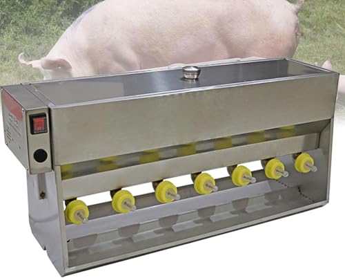 Automatische Ferkel-Futterflasche mit Edelstahlnippel, Silikon-Futterstation für effiziente Nutzung auf Bauernhof und Ranch Automatische Ferkel-Futterflasche mit Edelstahlnippel, Silikon-Futterstation für effiziente Nutzung auf Bauernhof und Ranch von Generisch