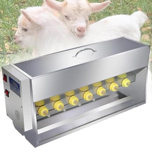Automatische Ferkel-Futterflasche mit konstanter Temperatur, Silikon-Nippel-Futterstation, ideal für Bauernhof und Weide von Generisch