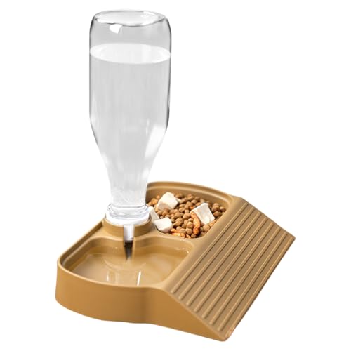 Automatische Reptilienwasserschale - Futtermittel mit Wasserspender | Fütterungszubehör für Eidechsen, bärtige Drachen, Schildkröten, Geckos, Terrarium Food Station für Amphibien, Haustier -Habitat -H Automatische Reptilienwasserschale - Futtermittel mit Wasserspender | Fütterungszubehör für Eidechsen, bärtige Drachen, Schildkröten, Geckos, Terrarium Food Station für Amphibien, Haustier -Habitat -H von Generisch