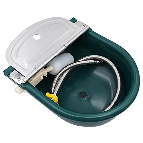 Automatische Rinder-Bewässerungsschale mit Schwimmerventil, langlebige Tränke für Rinder, Schafe, Pferde, Schweine und Hunde, unverzichtbarer Bauernhof-Zubehör für die Flüssigkeitszufuhr von Automatische Rinder-Bewässerungsschale mit Schwimmerventil, langlebige Tränke für Rinder, Schafe, Pferde, Schweine und Hunde, unverzichtbarer Bauernhof-Zubehör für die Flüssigkeitszufuhr von von Generisch