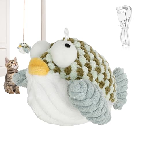 Automatischer Flying Bird - Katzenspielzeug, Simulation Necke Catnip Toy | Realistische Schwebung für kleine mittelgroße große Katzen Interaktive Spielübung Spaß Unterhaltung Indoor -Haustiere Aktivit Automatischer Flying Bird - Katzenspielzeug, Simulation Necke Catnip Toy | Realistische Schwebung für kleine mittelgroße große Katzen Interaktive Spielübung Spaß Unterhaltung Indoor -Haustiere Aktivit von Generisch