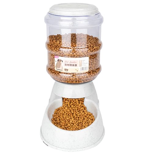 Automatischer Futternapf für Katzen, große Kapazität, Wasserfütterung, Hundenapf, Katzennapf, Futteraufbewahrung, Eimer, Kombination, Schwarz / Grau Automatischer Futternapf für Katzen, große Kapazität, Wasserfütterung, Hundenapf, Katzennapf, Futteraufbewahrung, Eimer, Kombination, Schwarz / Grau von Generisch