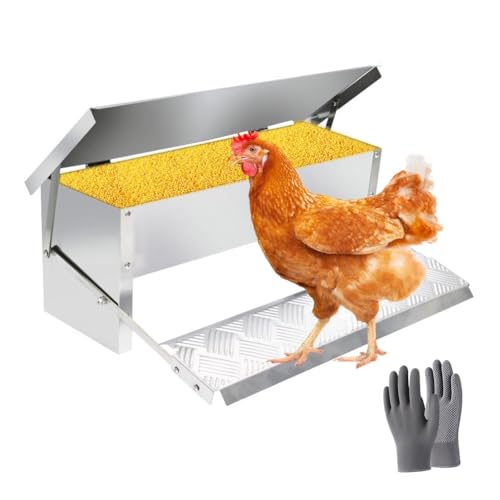 Automatischer Futterspender für Hühner, Truthahn, Gänse, Enten, Rattenfest, 5 kg, regendicht, für Hühner, Truthahn, Gänse, Enten – effizientes und langlebiges Design Automatischer Futterspender für Hühner, Truthahn, Gänse, Enten, Rattenfest, 5 kg, regendicht, für Hühner, Truthahn, Gänse, Enten – effizientes und langlebiges Design von Generisch