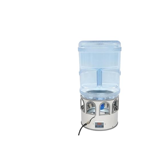 Automatischer Haustier-Wasserspender mit Temperaturregelung, Edelstahl-Design für Frischwasserversorgung, ideal für Katzen und Hunde von Generisch