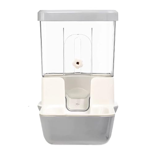 Automatischer Kaninchenfutterspender - Automatischer Futterautomat Mit Abnehmbarer Schale - Stabiles Design & Großes Fassungsvermögen Für Frettchen, Tauben Und Chinchillas von Generisch