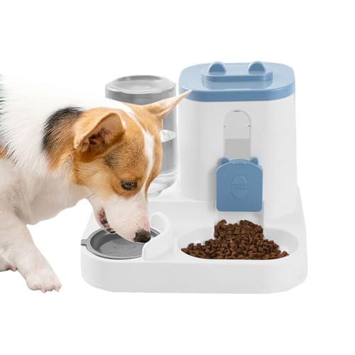 Automatischer Katzenfutterautomat,Futterautomat Für Trockenfutter Und Wasser - Leckerli Futternapf Haustierzubehör für Zuhause und Wohnung Innenbereich Welpen Hunde kleine und mittlere - Haustierzubeh Automatischer Katzenfutterautomat,Futterautomat Für Trockenfutter Und Wasser - Leckerli Futternapf Haustierzubehör für Zuhause und Wohnung Innenbereich Welpen Hunde kleine und mittlere - Haustierzubeh von Generisch