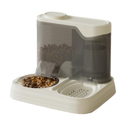 Automatischer Katzenfutterautomat - Haustierfutter- Und Wasserspender,2-in-1 Nass- Und Trockenfutter-Trennung Für Urlaub, Reisen, Zuhause Und Wohnung Automatischer Katzenfutterautomat - Haustierfutter- Und Wasserspender,2-in-1 Nass- Und Trockenfutter-Trennung Für Urlaub, Reisen, Zuhause Und Wohnung von Generisch