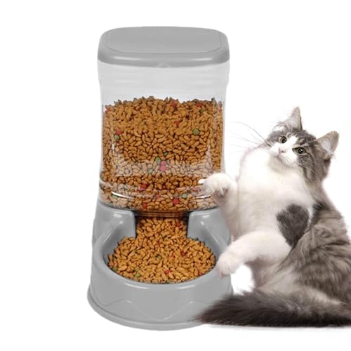 Automatischer Katzenfutterautomat – Haustierfutterautomat | Futterautomaten für Katzen | Automatischer Katzenfutterspender | Automatischer Katzenfutterautomat Trockenfutter | Automatischer Wasserspend von Generisch