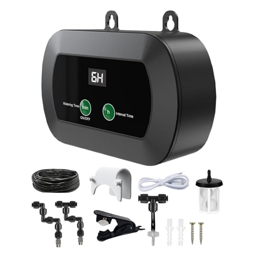 Automatischer Luftbefeuchter für Reptilien - Einstellbarer Timer, 360 ° -Nischdüsen | Nebelsystem für Terrarium, Amphibienreptilien, s, Eidechsen, Schildkröten und Frösche von Generisch