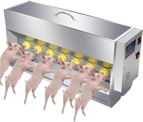 Automatischer Schweinemilch-Futterspender mit verdickten Edelstahlnippeln, Milchbox mit großer Kapazität für die effiziente Fütterung von Ferkeln und kleinen Lämmern Automatischer Schweinemilch-Futterspender mit verdickten Edelstahlnippeln, Milchbox mit großer Kapazität für die effiziente Fütterung von Ferkeln und kleinen Lämmern von Generisch