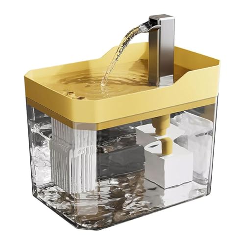 Automatischer Wasserspender für Haustiere, 1,5 Liter, USB, intelligent, leise, rezirkulierende Verbrennung, Feeder, Trinker, Trockengerät, I0I3-Filtration von Generisch