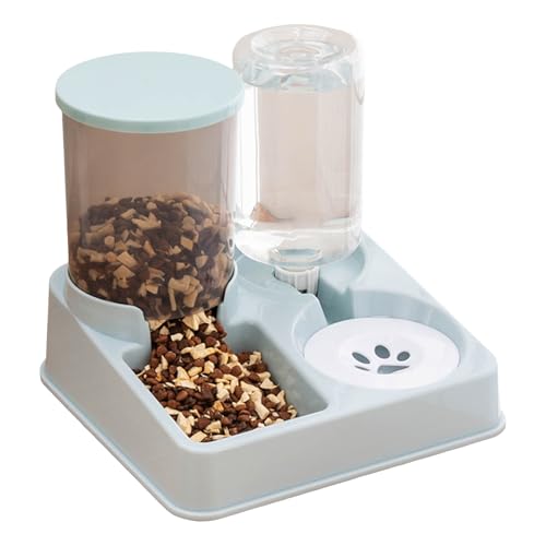 Automotive Katzen-Wasserspender – 2-in-1 automatischer Futterspender und Wasserspender für Hunde, Wasserfarben und Futterspender für Haustiere Automotive Katzen-Wasserspender – 2-in-1 automatischer Futterspender und Wasserspender für Hunde, Wasserfarben und Futterspender für Haustiere von Generisch