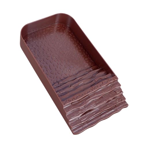 Badewanne, einfaches Reptilien-Futtertablett, multifunktionale Reptilienwanne, Wasser und Futter Rampe, Reptilien-Futterbox, Inhalt Badewanne, einfaches Reptilien-Futtertablett, multifunktionale Reptilienwanne, Wasser und Futter Rampe, Reptilien-Futterbox, Inhalt von Generisch