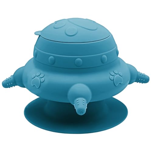 Bäron für Welpen mit 4 Silikonnippeln - Züchter für Milch für Babys sowie Tecta - | Accessoire zum Absetzen von Hunden Katzen nahrhaftn Flaschen einen Übergang, um die Brust de Haus Ernährung von Generisch