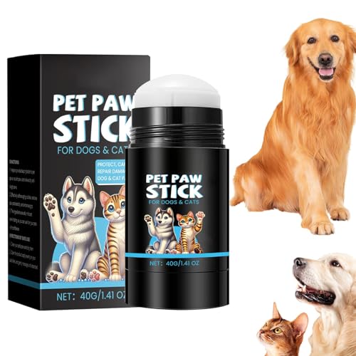 Balsam für Hundepfoten | Beruhigender Roll- Pfotenbalsam für Haustiere - Feuchtigkeitsspendender und beruhigender Schutz Roll- Hundepfotenbalsam, natürlich gesund für Hunde und Katzen Balsam für Hundepfoten | Beruhigender Roll- Pfotenbalsam für Haustiere - Feuchtigkeitsspendender und beruhigender Schutz Roll- Hundepfotenbalsam, natürlich gesund für Hunde und Katzen von Generisch