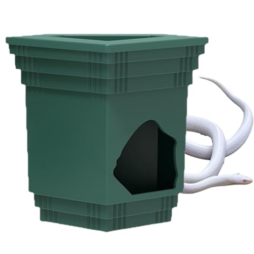 Bartdrachen-Futterspender, Schildkrötenfutter, Wassernäpfe, Aquarium-Ornament, Simulationsbereich, Reptilien-Futterschale, Lebensraum Dekoration für , Krabben, Spinnen, Schildkröten, Gehege von Generisch