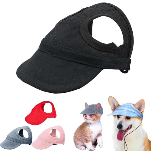 Baseball-Visier für kleine Welpen, Haustiere, Sommer, Oxford-Stoff, für Welpen, Tau, Sonnenschutz, Ohren, Hunde, Katzen, Baseball Baseball-Visier für kleine Welpen, Haustiere, Sommer, Oxford-Stoff, für Welpen, Tau, Sonnenschutz, Ohren, Hunde, Katzen, Baseball von Generisch