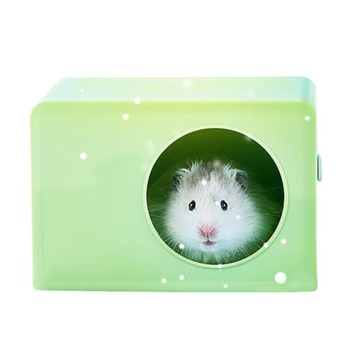 Beheiztes kleines Haustierhaus, kleines Haustierbett – USB-betriebenes Winter-Hamsternest, warmes Hamster-Verstecken, abnehmbar, für Chinchilla, Zwerghamster Beheiztes kleines Haustierhaus, kleines Haustierbett – USB-betriebenes Winter-Hamsternest, warmes Hamster-Verstecken, abnehmbar, für Chinchilla, Zwerghamster von Generisch
