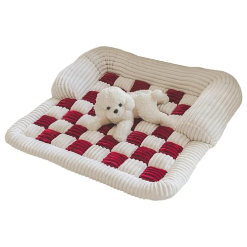 Beruhigendes Hundebett – Rutschfester Sofaschoner für Haustiere, flauschiges beruhigendes Hundebett, Katzen-Couchschutz, verdickter Haustiermöbelbezug für drinnen und draußen Beruhigendes Hundebett – Rutschfester Sofaschoner für Haustiere, flauschiges beruhigendes Hundebett, Katzen-Couchschutz, verdickter Haustiermöbelbezug für drinnen und draußen von Generisch