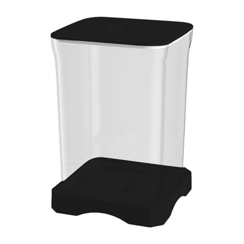 Betta Tank, Betta Aquarium Tank, 4K HD Schreibtisch-Aquarium, Aquarium-Starter mit LED-Licht, Zierfischglas, kleines Aquarium für Küche,Arbeitszimmer, Wohnzimmer, Schlafzimmer von Generisch