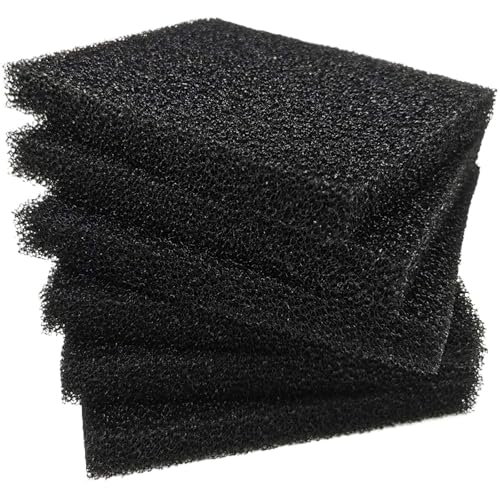 Biochemischer Baumwoll-Filterschwamm, 15/25/35/50 PPI für Aquarien, 50 x 50 x 3 cm, 50 ppi von Generisch