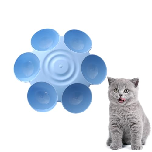 Blumenförmiger Futternapf – Futternapf Für Kätzchen Mit Mehreren Fächern | Degree Tilt 6-Mahlzeiten-Kätzchen-Futternapf, Blütenblattförmiger Futternapf, Blütenblatt-Katzennapf, Blütenblatt-Design-Katz Blumenförmiger Futternapf – Futternapf Für Kätzchen Mit Mehreren Fächern | Degree Tilt 6-Mahlzeiten-Kätzchen-Futternapf, Blütenblattförmiger Futternapf, Blütenblatt-Katzennapf, Blütenblatt-Design-Katz von Generisch