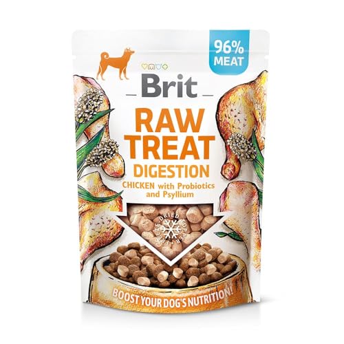 Brit Dog Snack Raw Treat 40g (Chicken - Digestion) von Generisch