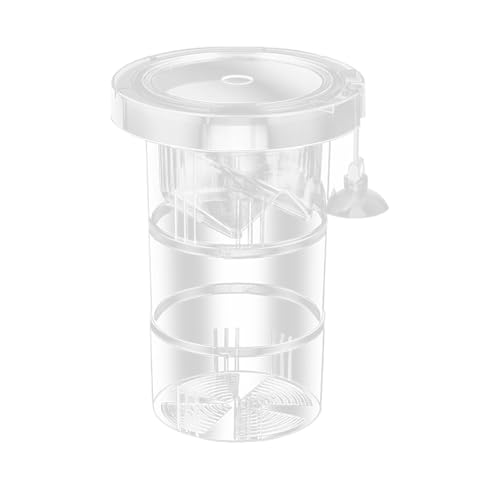 Brüterei Inkubator Breeder Box - Aquarium Fish Breeder Box | Fischisolation Box | Schwimmende Fischzuchttanks | Einseitiger Einstellbarer wiederverwendbarer Teiler für das Laichen des Kindergartens von Generisch
