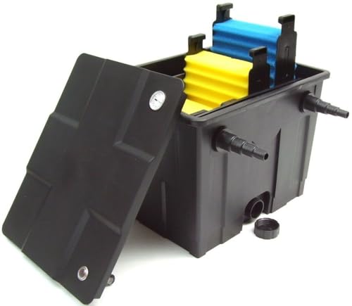 CBF 350 Teichfilter 12000 + UVC 24 Watt Lichtfilter Koiteich Algenstop Filter AWZ von Generisch