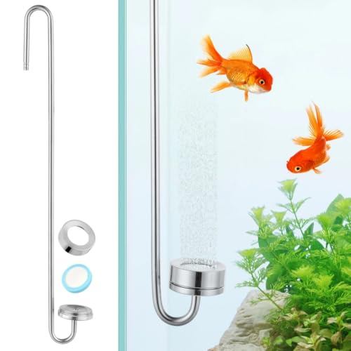 CO2-Diffusor für Aquarien, hochauflösend, S-förmig, 30,5 cm, Kohlendioxid-Blase für Wasserpflanzenwachstum CO2-Diffusor für Aquarien, hochauflösend, S-förmig, 30,5 cm, Kohlendioxid-Blase für Wasserpflanzenwachstum von Generisch