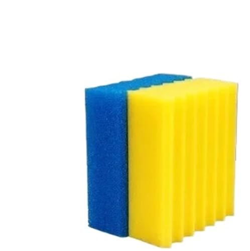 CPF/CPA Filter Cotton – Blau/Gelb Aquarium Bio-Filtermedien (CBF 1 Gelb 1 Blau) von Generisch