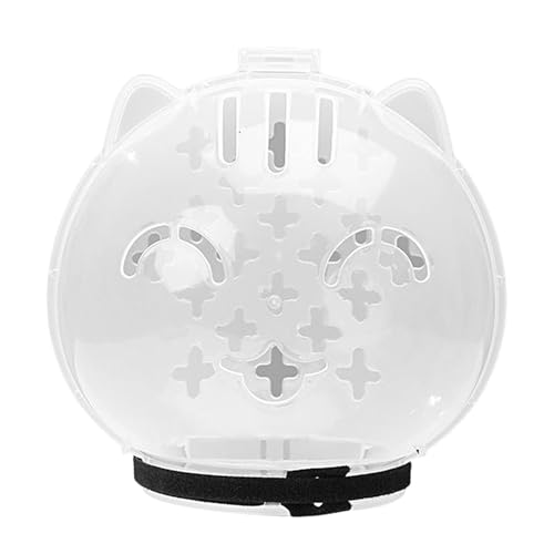 Cat Mouth Cover, Transparent Protective Muzzle, Adjustable Pet Helmet for Biting Prevention, Shaving and Grooming Safety, Secure Guard for Small Animals and Kittens Cat Mouth Cover, Transparent Protective Muzzle, Adjustable Pet Helmet for Biting Prevention, Shaving and Grooming Safety, Secure Guard for Small Animals and Kittens von Generisch