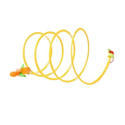 Cat Play Tunnel, Foldable Pet Toy, Interactive Spiral Tunnel for Climbing and Hunting, Portable Obstacle Course Indoor Use, Travel, Home or Boredom Relief, 25.59x9.84 Inches Cat Play Tunnel, Foldable Pet Toy, Interactive Spiral Tunnel for Climbing and Hunting, Portable Obstacle Course Indoor Use, Travel, Home or Boredom Relief, 25.59x9.84 Inches von Generisch