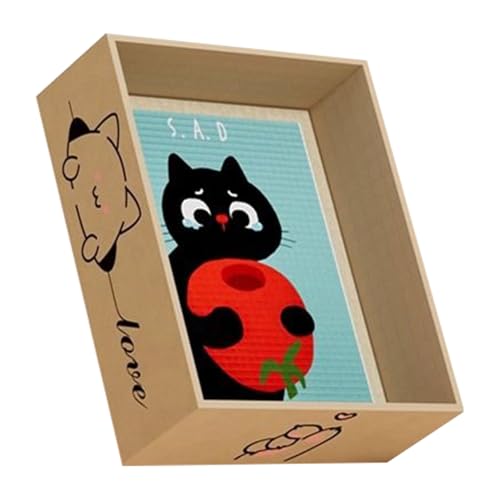 Cat Scratcher, Corrugated Board, Claw Grinding Toy, 14.96x12.6x5.12 Inches Anti Scratch, Pet Supply, for Indoor Use, Kitten Claw Care, Boredom Relief, Healthy Activity, Furniture Saver Cat Scratcher, Corrugated Board, Claw Grinding Toy, 14.96x12.6x5.12 Inches Anti Scratch, Pet Supply, for Indoor Use, Kitten Claw Care, Boredom Relief, Healthy Activity, Furniture Saver von Generisch