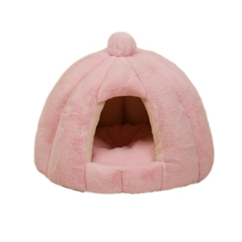 Cat Small Dog Cosy Bed Pets Bed Cuddly Cave for Cats Soothing Cat Bed Pet Bed for Small Dogs Soft, White von Generisch