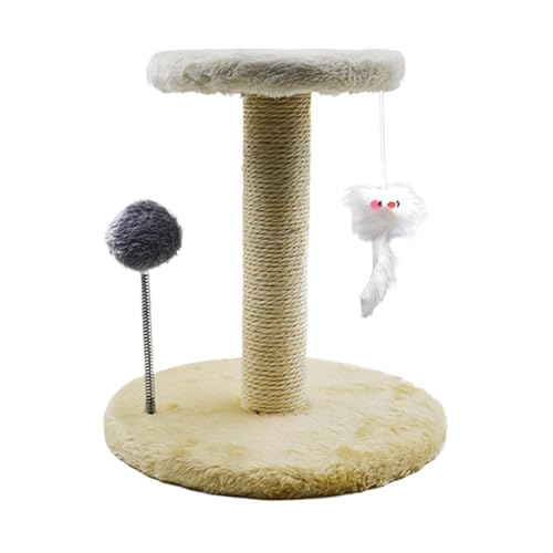Cat Tree Tower, Cat Scratch Toy, Scratching Post for Cats, Feather Spring Ball Cat Toy, Pet Activity Tree, Kittens Scratching Tower, Cat Activity Tree Indoor, Cat Trees and Towers, Cat Post with Toys Cat Tree Tower, Cat Scratch Toy, Scratching Post for Cats, Feather Spring Ball Cat Toy, Pet Activity Tree, Kittens Scratching Tower, Cat Activity Tree Indoor, Cat Trees and Towers, Cat Post with Toys von Generisch
