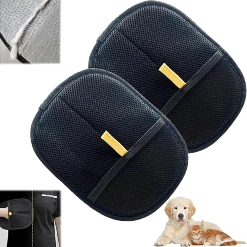 Cele-ryP-ets Doppelseitiger Fellpflege-Handschuh, Tierhaarentferner-Handschuhe für Katzen & Hunde, wiederverwendbare doppelseitige Haustierpflege-Handschuhe zum Waschen, Enthaaren und Pflegen (2 Cele-ryP-ets Doppelseitiger Fellpflege-Handschuh, Tierhaarentferner-Handschuhe für Katzen & Hunde, wiederverwendbare doppelseitige Haustierpflege-Handschuhe zum Waschen, Enthaaren und Pflegen (2 von Generisch