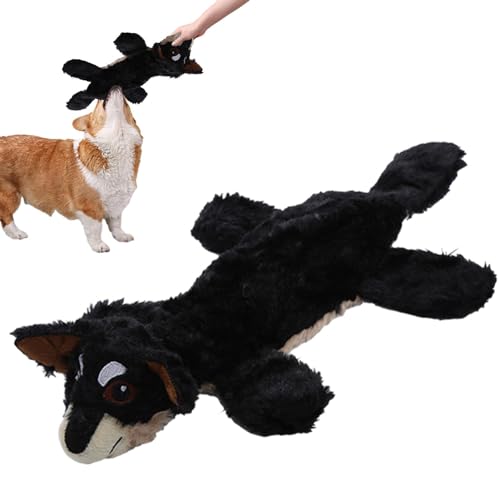 Chew Doggie Toys, Plüsch Quietschendes Hundekauspielzeug mit Sound, weich und tragbar, quietschendes Hundekauspielzeug für Welpen und Katze, Plüsch-Hundespielzeug für kleine und mittelgroße Haustiere von Generisch