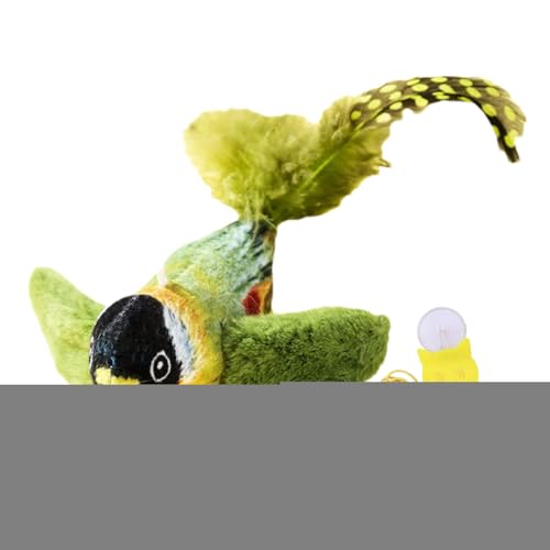 Chirping Bird Cat Toy - Intelligenter Aufladbares Fliegender Vogel, Vogel Jagd Katze Spielzeug | Realistischer Chirp -Tweet Touch Aktiviert Kätzchenspielzeug, Interaktiver Katzenspielzeugvogel Chirping Bird Cat Toy - Intelligenter Aufladbares Fliegender Vogel, Vogel Jagd Katze Spielzeug | Realistischer Chirp -Tweet Touch Aktiviert Kätzchenspielzeug, Interaktiver Katzenspielzeugvogel von Generisch
