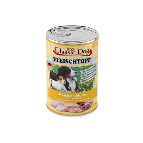 Classic Dog Fleischtopf Huhn 6X 400g Dose von Generisch