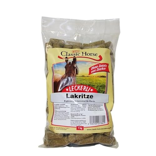 Classic Horse Snack mit Lakritze 4 x 1kg von Generisch