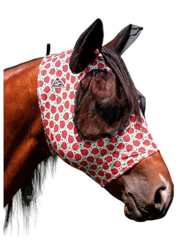 Comfort Fit Fliegenmaske Ladybug Horse (Full/Warmblut) von Generisch